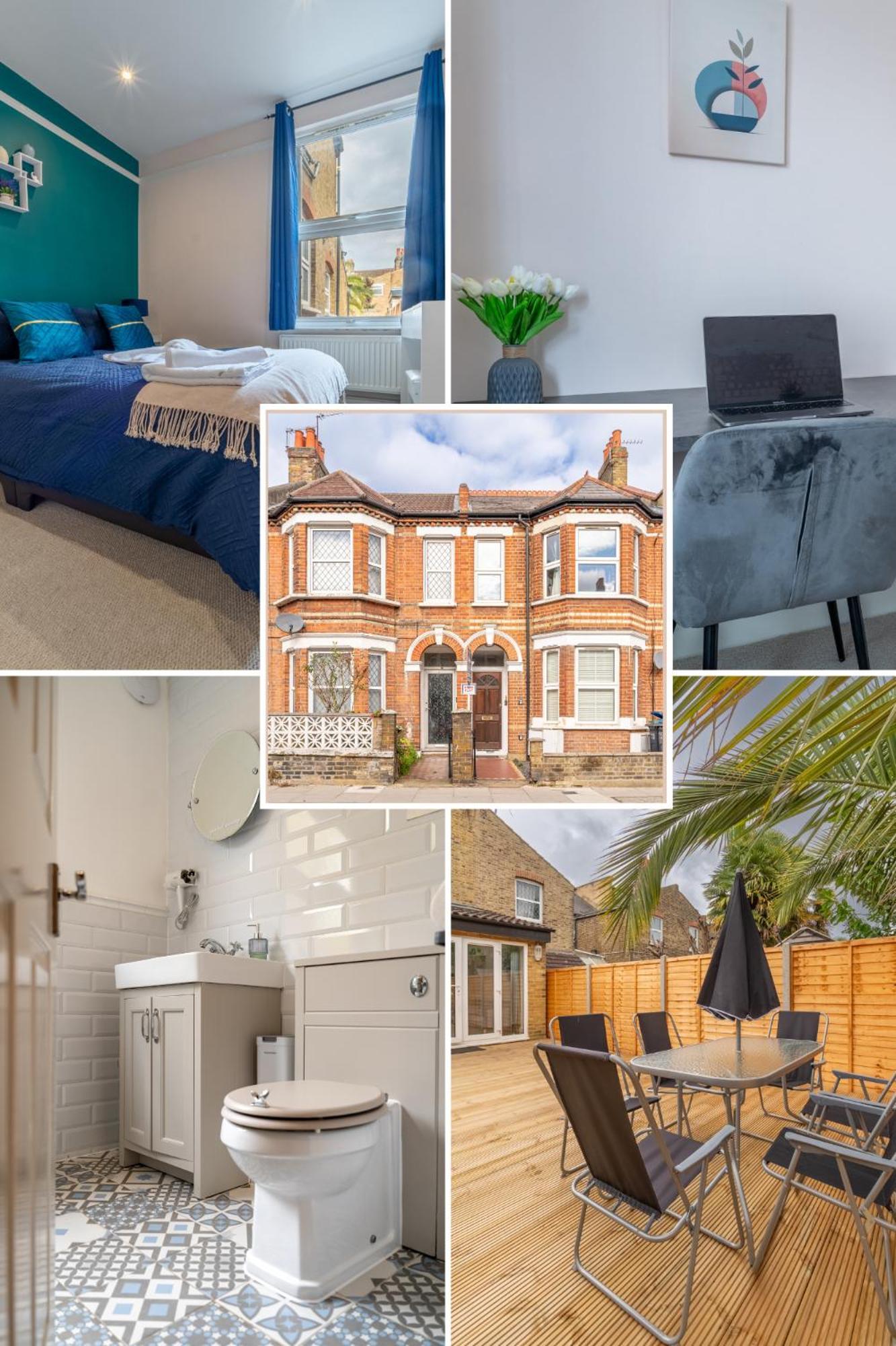 Beautiful 2 Bedroom With Private Garden In Wimbledon - Minutes From Central ลอนดอน ภายนอก รูปภาพ